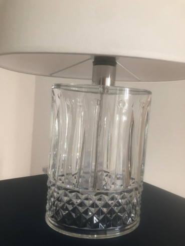 Cristal Saint Louis : Lampe "Tommy"