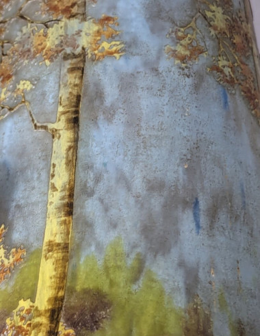 DAUM NANCY “landscape” vase