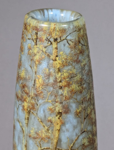 DAUM NANCY “landscape” vase