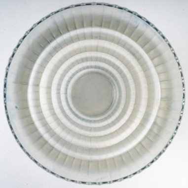 RENÉ LALIQUE : Paire de VASES+ «...