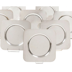 RAVINET-DENFERT circa 1960 , 6 Assiettes de Présentation