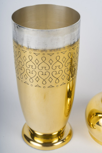 TETARD Frères - SHAKER in Vermeil...