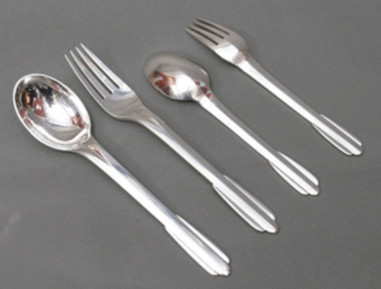 FJERDINGSTAD - 78 Piece Solid Silver...