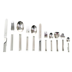 MENAGERE en argent massif "BEAUBOURG" 168 p