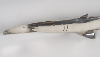 Gio Ponti: Solid silver shark