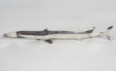 Gio Ponti: Solid silver shark
