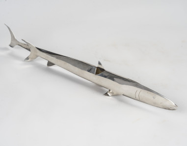 Gio Ponti: Solid silver shark