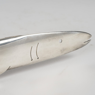 Gio Ponti: Solid silver shark