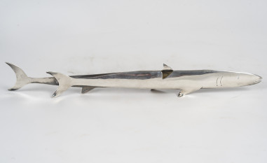 Gio Ponti: Solid silver shark