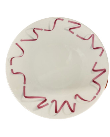 HERMES, “Ribbons” Porcelain dinner...