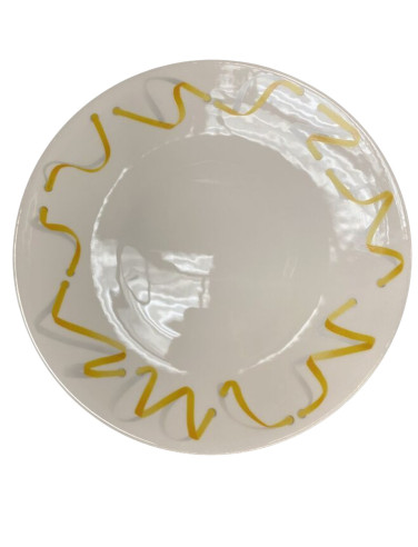 HERMES, “Ribbons” Porcelain dinner...