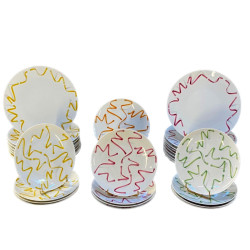 HERMES, “Ribbons” Porcelain dinner service 67 p