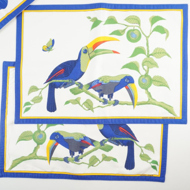 HERMES, Paris 4 sets de table, modèle...