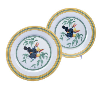 HERMES “LES TOUCANS ” Tea set