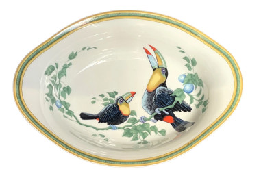 HERMES “LES TOUCANS ” Tea set