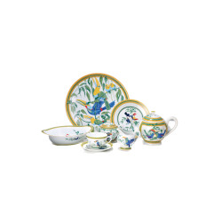 HERMES “LES TOUCANS ” Tea set