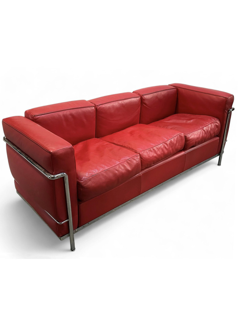 LE CORBUSIER (1887-1965), Charles Edouard Jeanneret & Charlotte PERRIAND (1903-1999) Sofa