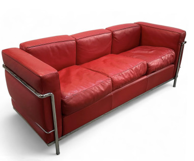 LE CORBUSIER (1887-1965), Charles Edouard Jeanneret & Charlotte PERRIAND (1903-1999) Sofa
