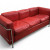 LE CORBUSIER (1887-1965), Charles Edouard Jeanneret & Charlotte PERRIAND (1903-1999) Sofa