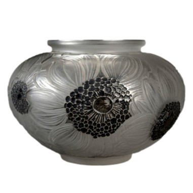 1923  René Lalique - Vase Dahlias