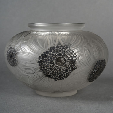 1923  René Lalique - Vase Dahlias