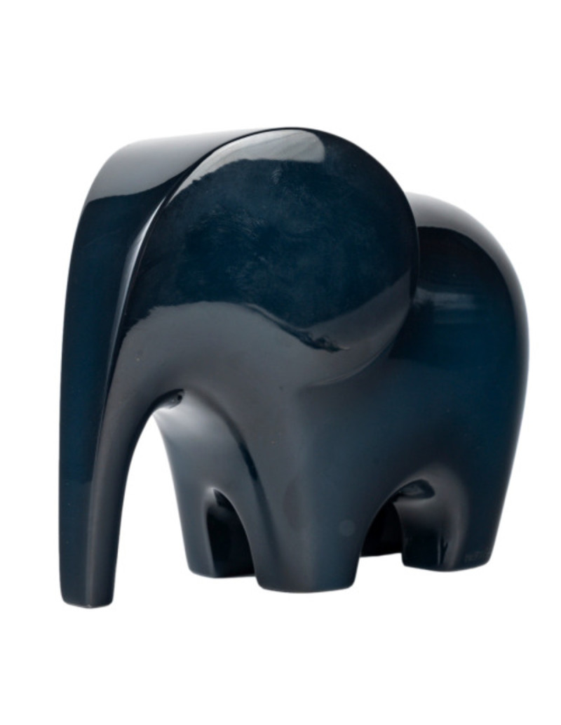 HERMES, Lao INDIGO paperweight