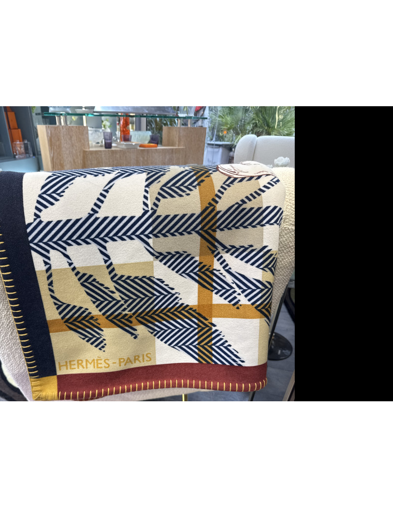 HERMES ,Plaid Tigre Altaï