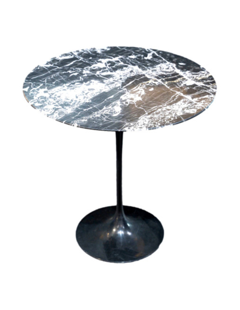 Eero SAARINEN (1910-1961), Edition Knoll: Marble pedestal table
