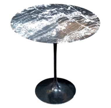 Eero SAARINEN (1910-1961), Edition Knoll: Marble pedestal table