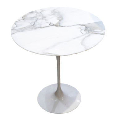 Eero SAARINEN (1910-1961), Edition Knoll: Marble pedestal table