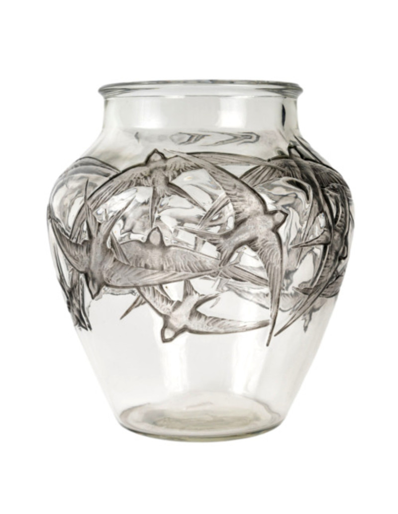 René Lalique, 1919 “Swallows” vase