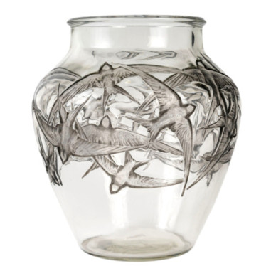 René Lalique, 1919 “Swallows” vase
