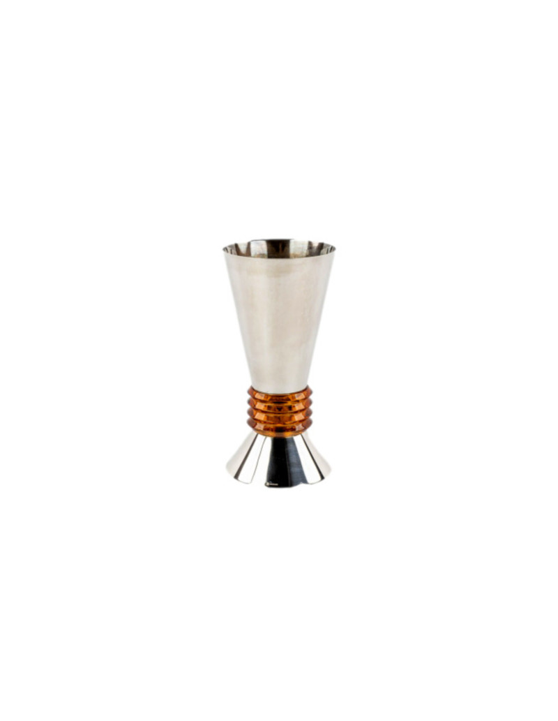 Puiforcat et StLouis , Metal and crystal vase