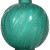1923 - René Lalique Vase ‘Palmes’ Green tinted .