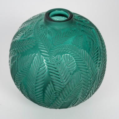 1923 - René Lalique Vase "Palmes"...