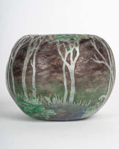 1905 -DAUM - NANCY : Vase Paysage