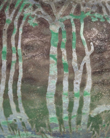 1905 -DAUM - NANCY : Vase Paysage