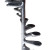 Roger Tallon: Spiral staircase, 18 steps