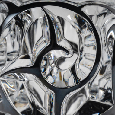 Lalique crystal: TOURBILLONS VASE...