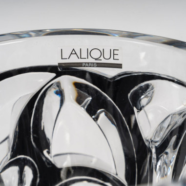 Lalique crystal: TOURBILLONS VASE...