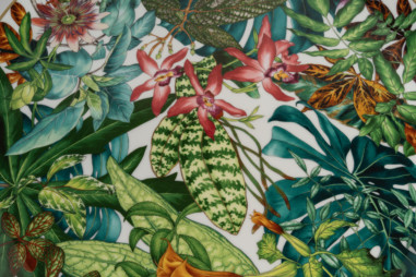 Plateau rond Passifolia, grand modèle