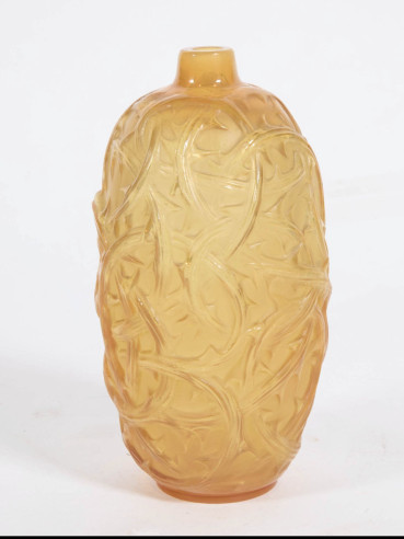 1921 - René Lalique, “Ronces” Vase,...