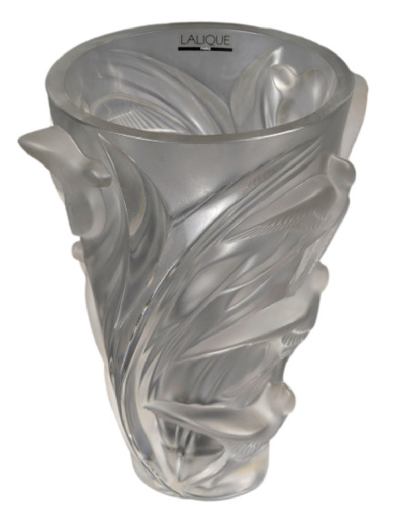 Lalique - Vase Martinets
