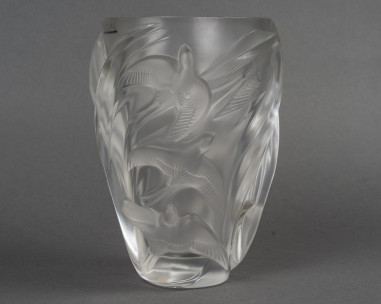 Lalique - Vase Martinets