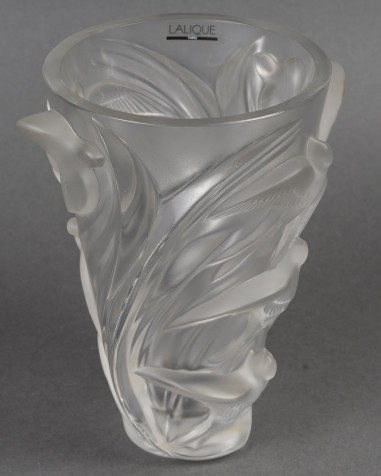 Lalique - Vase Martinets