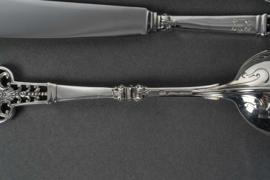 CARDEILHAC  MENAGERE EN ARGENT MASSIF...