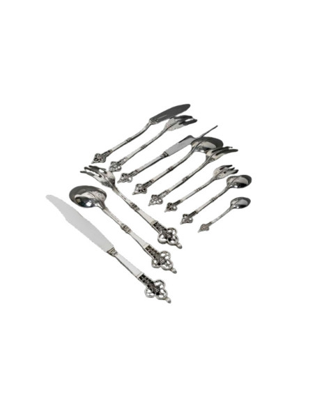 CARDEILHAC  MENAGERE EN ARGENT MASSIF  POINCON MINERVE