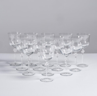 1968-LALIQUE France, Service Cristal...