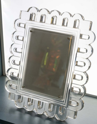 Circa 1950, Lalique crystal, frame...