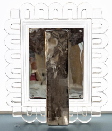 Circa 1950, Lalique crystal, frame...
